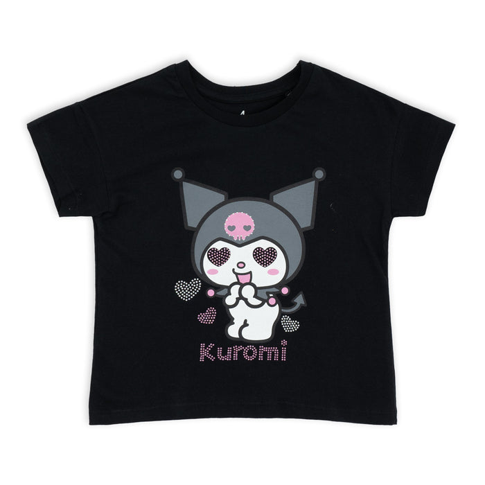 חולצת קורומי Hello Kitty עם אפליקציית ניטים