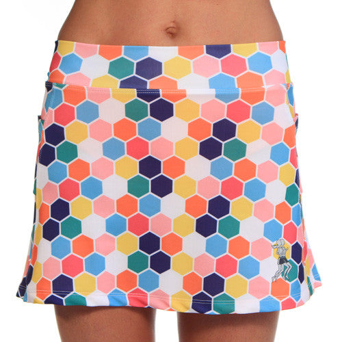 honeycomb running skirt