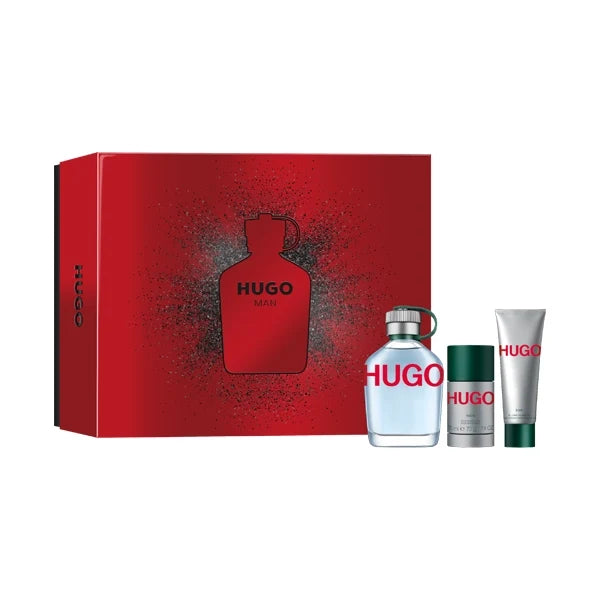 HUGO Man Giftset EDT 125ml and Shower Gel 50ml and DEO Stick 75ml