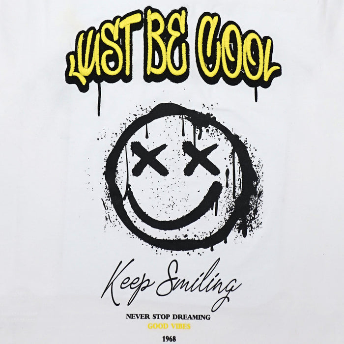 זוג חולצות לייקרה Keep Smiling וטיגריס בנים