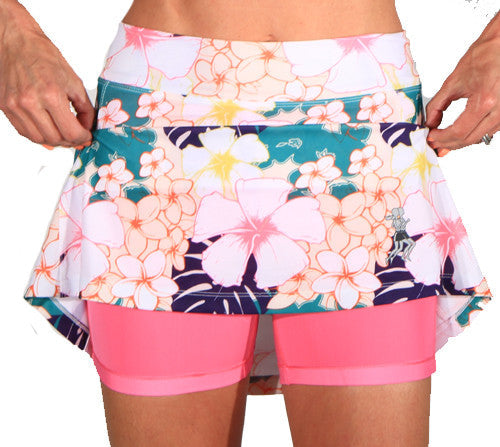 kona bubblegum pink compression shorts