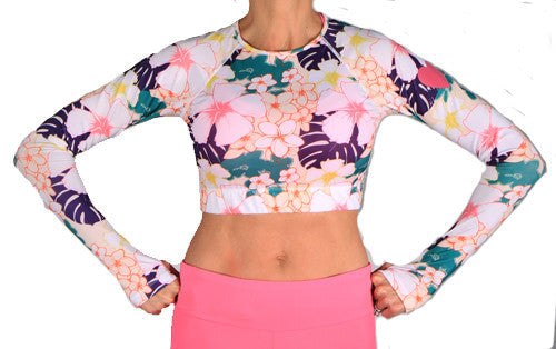 kona long sleeve crop