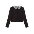 Lace Collar Cardigan