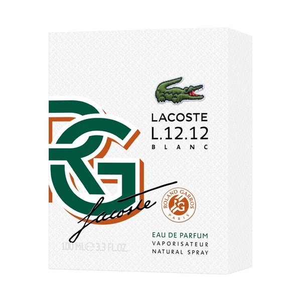 Lacoste L.12.12 Blanc Edition Limitée Roland Garros Eau De Parfum