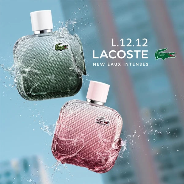 Lacoste L.12.12 EAU INTENSE For Women Eau De Toilette Spray 100 ML#Size_100 ml