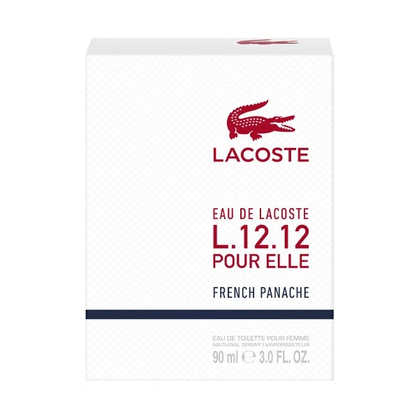 Lacoste L.12.12 French Panache Pour Elle Eau de Toilette 90 ml#Size_90 ml