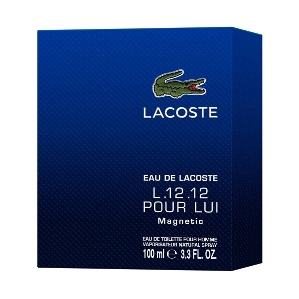 Lacoste L.12.12 Magnetic Pour Lui Eau de Toilette 100 ml#Size_100 ml