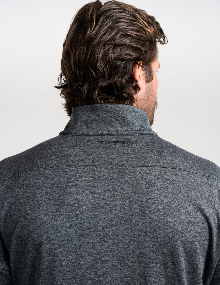 Last Layer Lined Q-Zip - Cold Ash Heather (The Last Drag)
