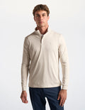 Last Layer Lined Q-Zip - Frontier Beige Heather (The Geronimo)