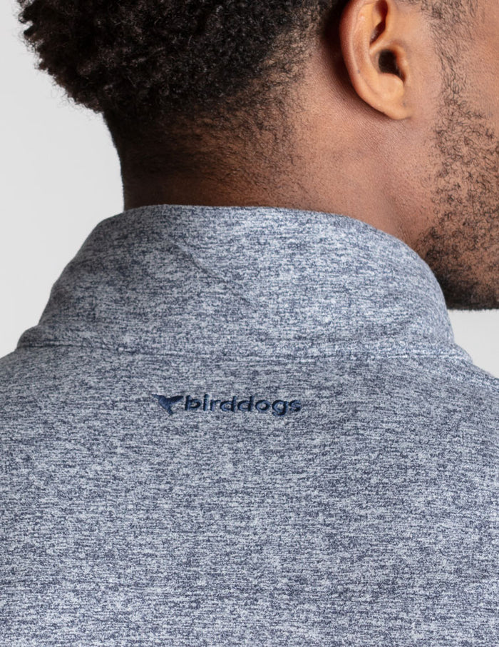 Last Layer Lined Q-Zip - Midnight Static Heather (The Last Guy Up)