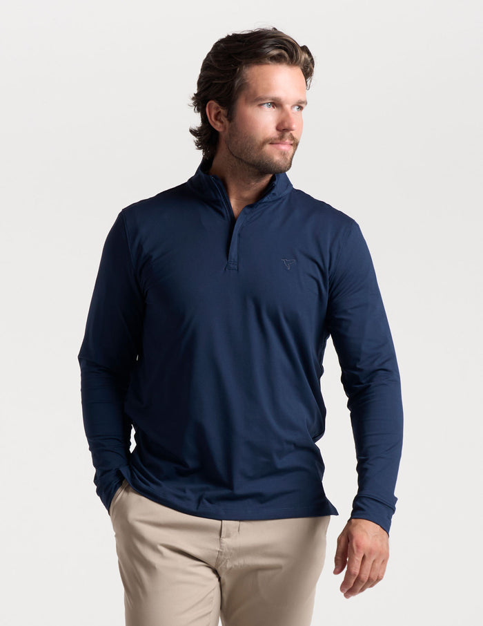 Last Layer Lined Q-Zip - Navy (The Lone Ranger)