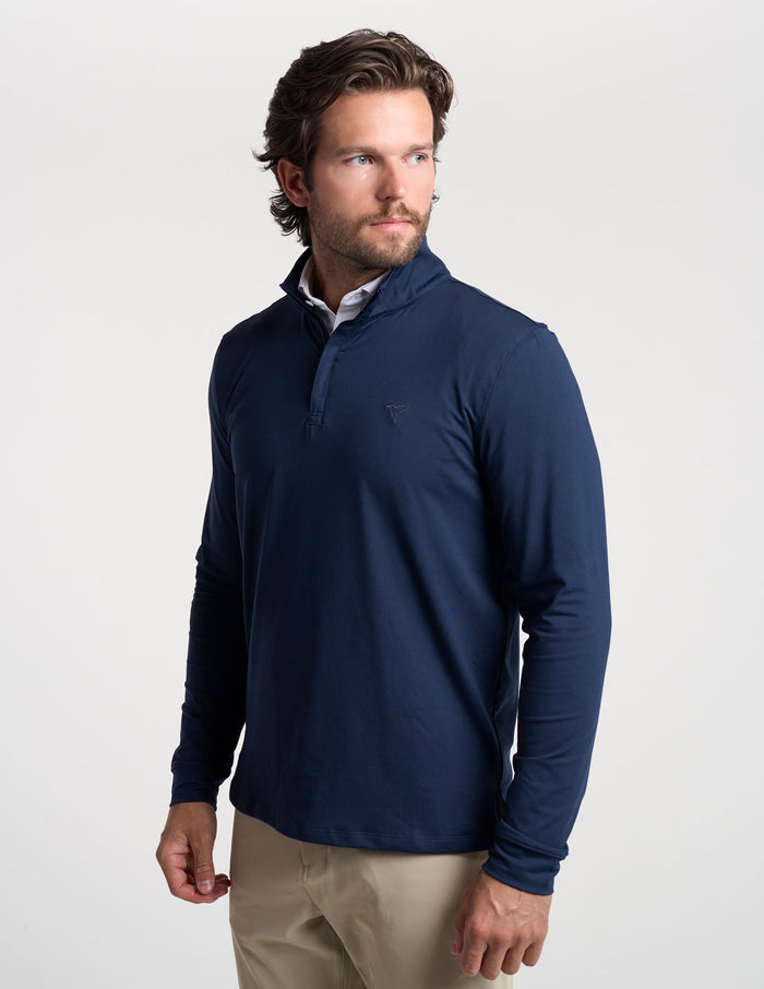 Last Layer Lined Q-Zip - Navy (The Lone Ranger)