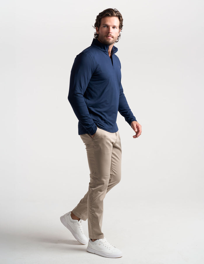 Last Layer Lined Q-Zip - Navy (The Lone Ranger)