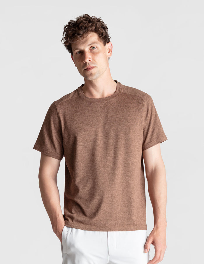 Last Layer Tee - Brown Heather (The Mudbowl)