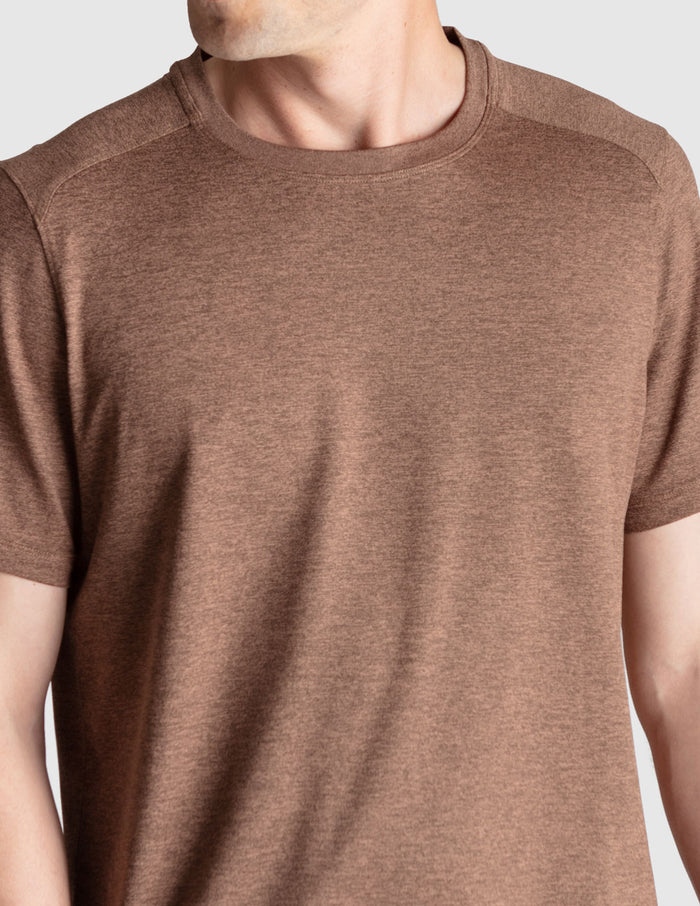 Last Layer Tee - Brown Heather (The Mudbowl)