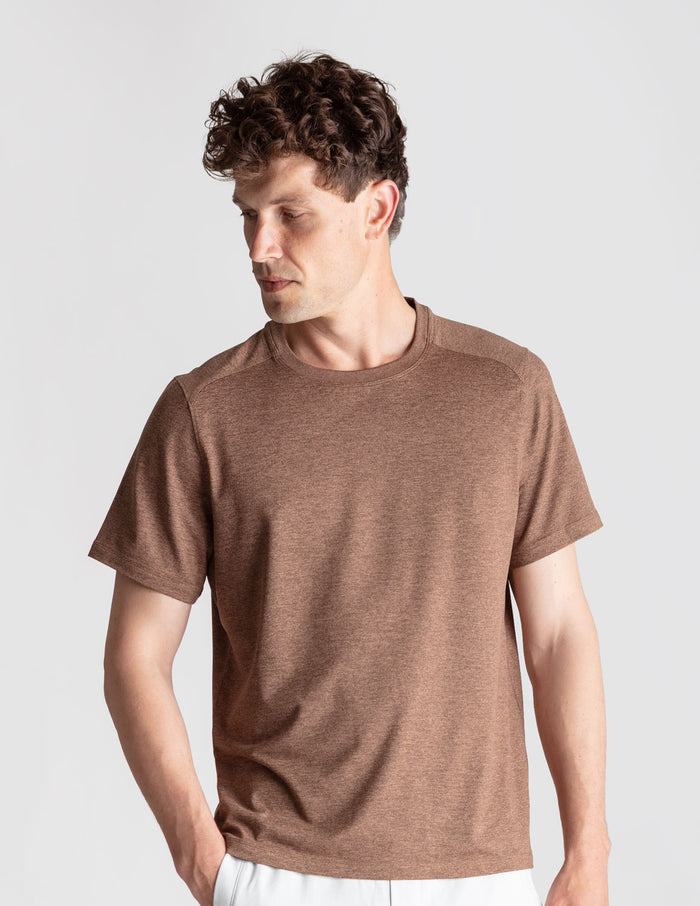 Last Layer Tee - Brown Heather (The Mudbowl)