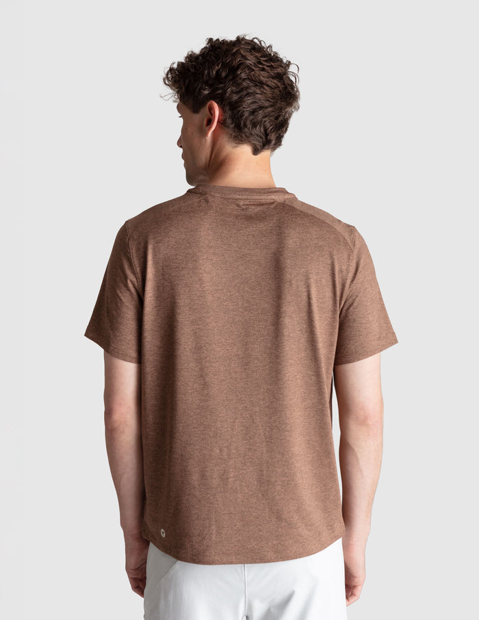 Last Layer Tee - Brown Heather (The Mudbowl)