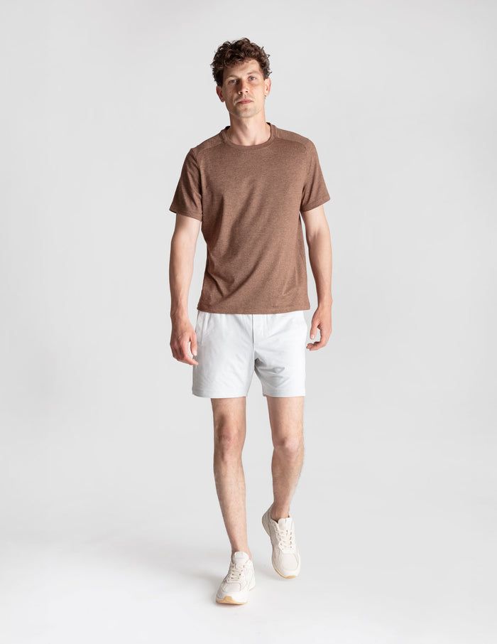 Last Layer Tee - Brown Heather (The Mudbowl)