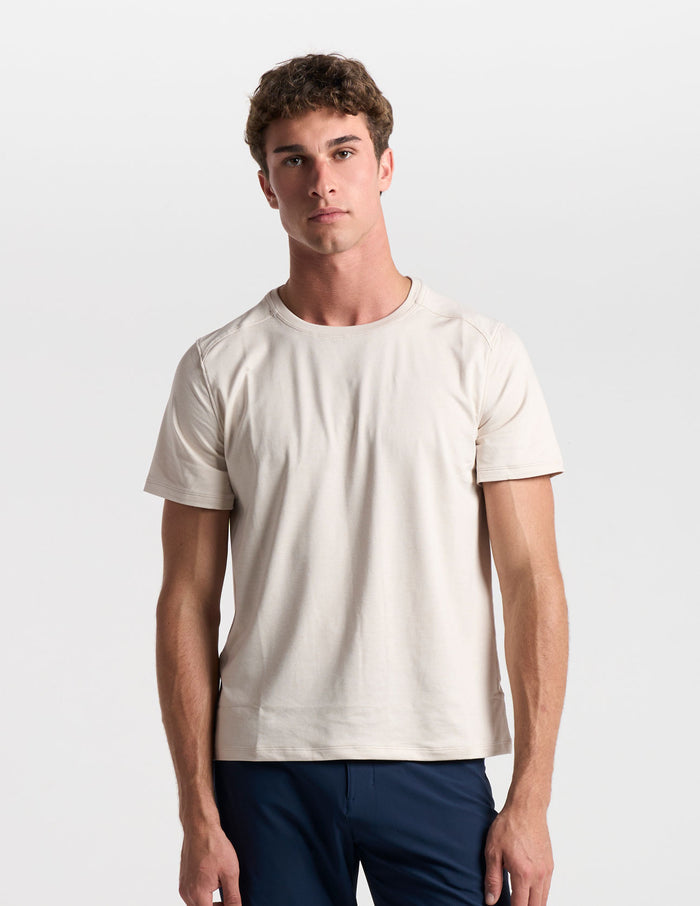 Last Layer Tee - Frontier Beige Heather (The Triple Option)