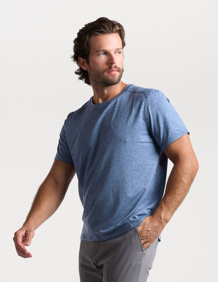 Last Layer Tee - Indigo Wash Heather (The Never Left)