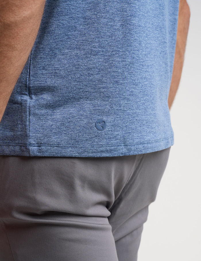 Last Layer Tee - Indigo Wash Heather (The Never Left)