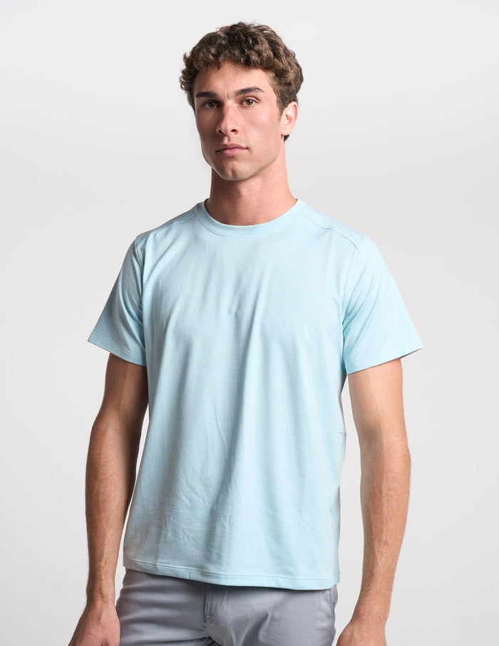 Last Layer Tee - Light Blue Heather (The Three-Peat Pending)
