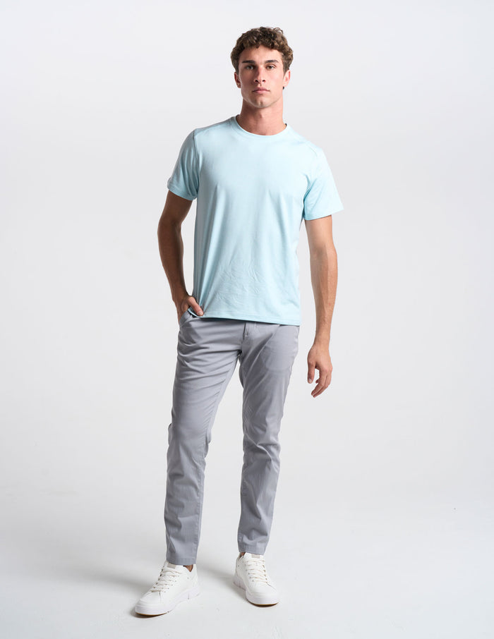 Last Layer Tee - Light Blue Heather (The Three-Peat Pending)
