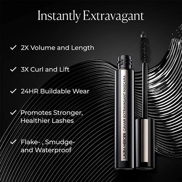 Laura Mercier - Caviar Extravagant Mascara-Black