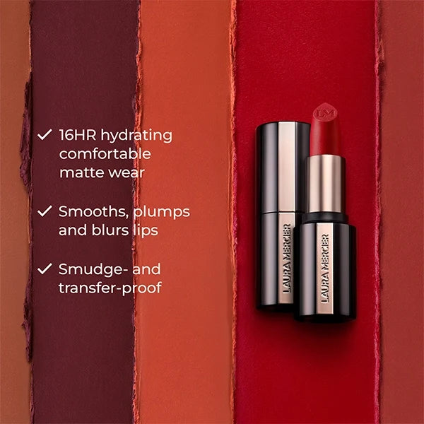 Laura Mercier - Caviar Smoothing Matte Lipstick-136 Chantilly Lace#Shade_136 Chantilly Lace
