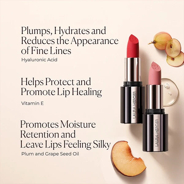Laura Mercier - Caviar Smoothing Matte Lipstick-136 Chantilly Lace#Shade_136 Chantilly Lace