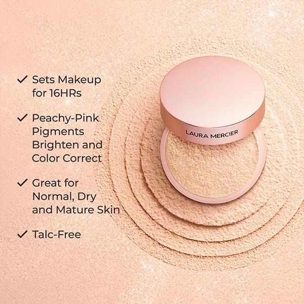 Laura Mercier - Translucent Loose Setting Powder Ultra-Blur Tone-up-Rose