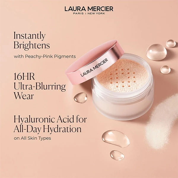 Laura Mercier - Translucent Loose Setting Powder Ultra-Blur Tone-up-Rose