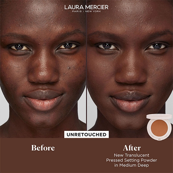 Laura Mercier - Translucent Pressed Setting Powder Ultra Blur Medium Deep-Translucent Medium Deep