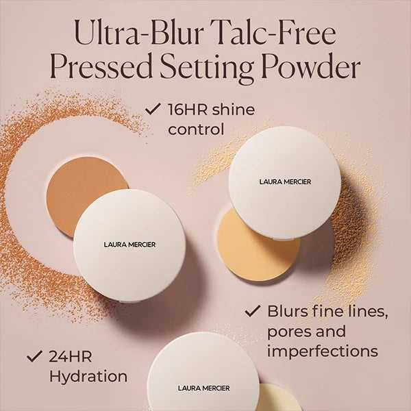 Laura Mercier - Translucent Pressed Setting Powder Ultra Blur Medium Deep-Translucent Medium Deep