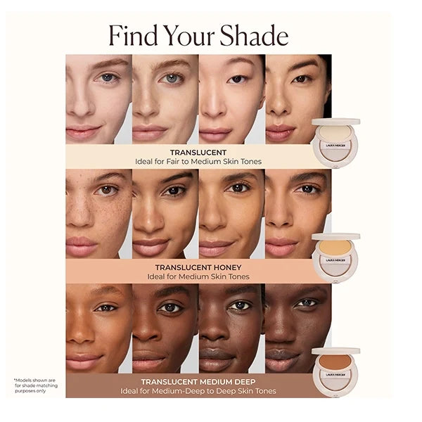 Laura Mercier - Translucent Pressed Setting Powder Ultra Blur Medium Deep-Translucent Medium Deep