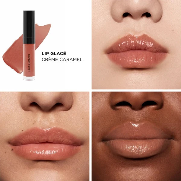 Laura Mercier Lip Glace#Shade_Creme Caramel