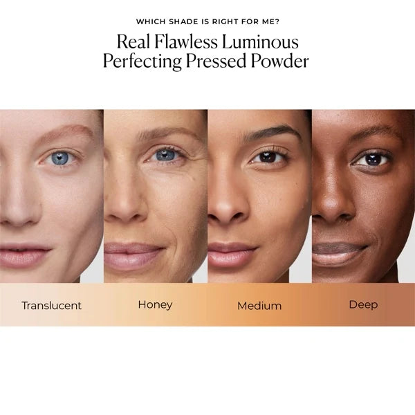 Laura Mercier Real Flawless Luminous Perfecting Pressed Powder - Translucent Honey#Shade_Transl​ucent Honey​