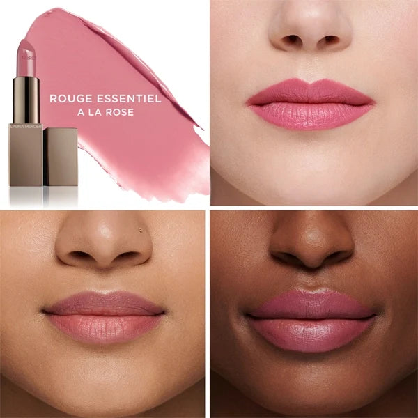Laura Mercier Rouge Essentiel Silky Creme Lipstick#Shade_A La Rose