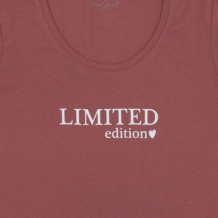 חולצה עם צווארון מעוגל מודפסת Limited Edition נשים