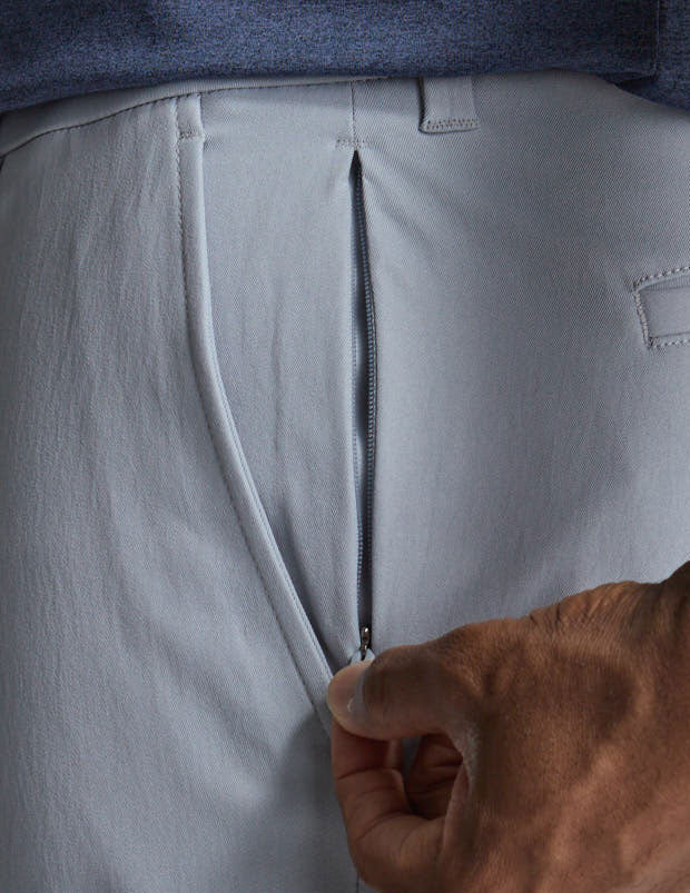 Loophole Chinos - Light Gray - Slim Fit (The Ernie Musks)