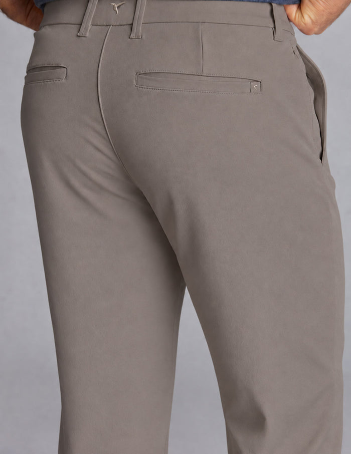 Loophole Chinos - Mocha Gray - Slim Fit (Les Fonds de Leisure)