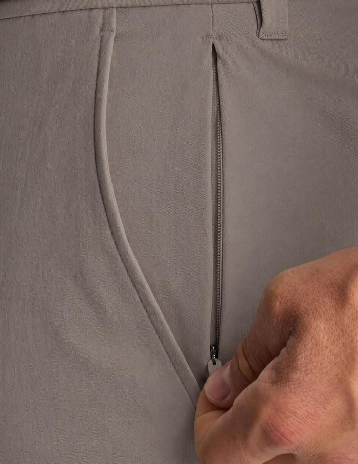 Loophole Chinos - Mocha Gray - Slim Fit (Les Fonds de Leisure)