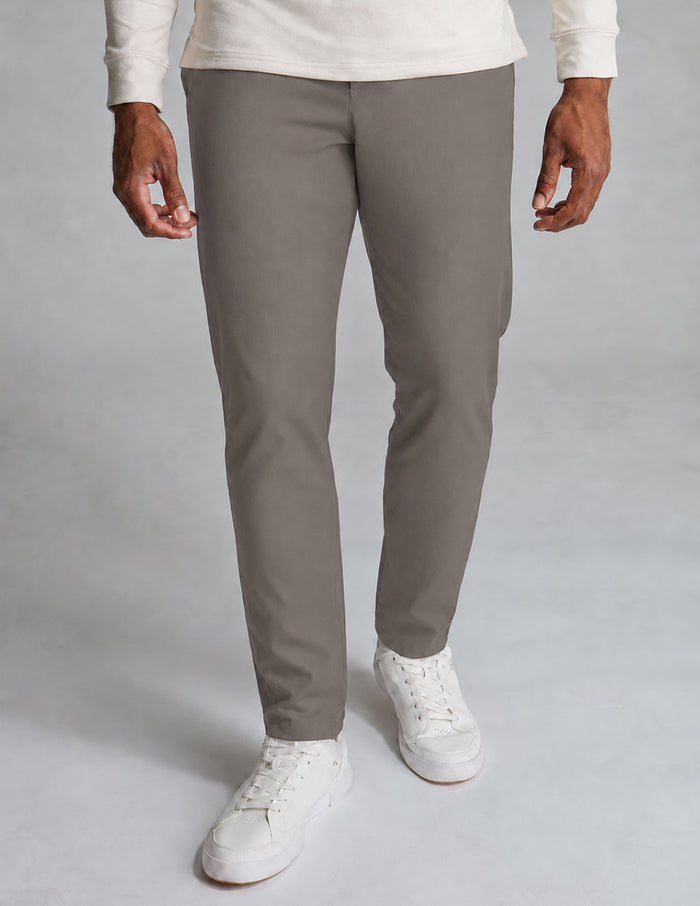 Loophole Chinos - Mocha Gray - Slim Fit (Les Fonds de Leisure)