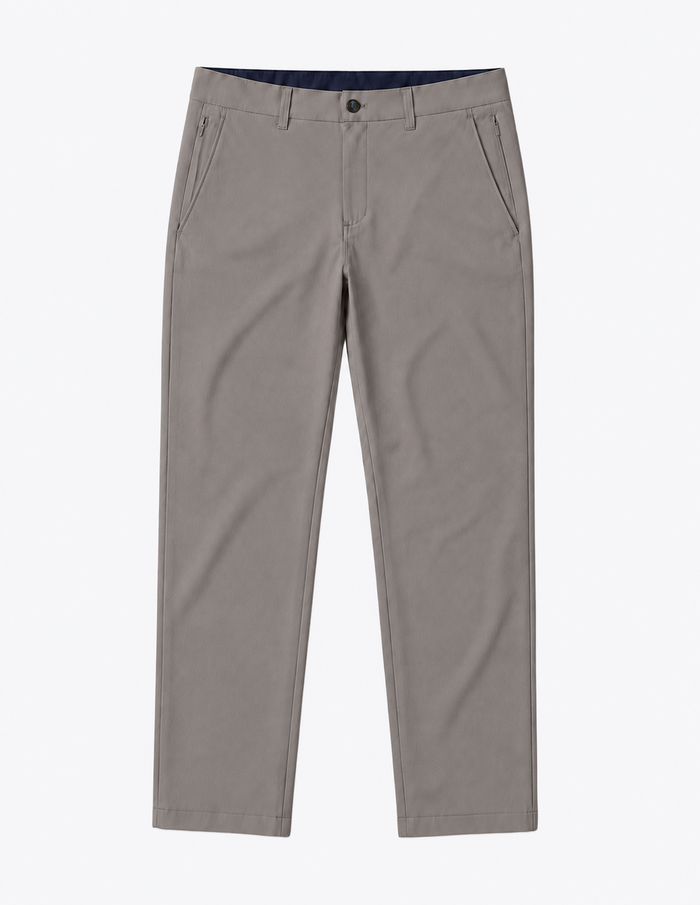 Loophole Chinos - Mocha Gray - Slim Fit (Les Fonds de Leisure)