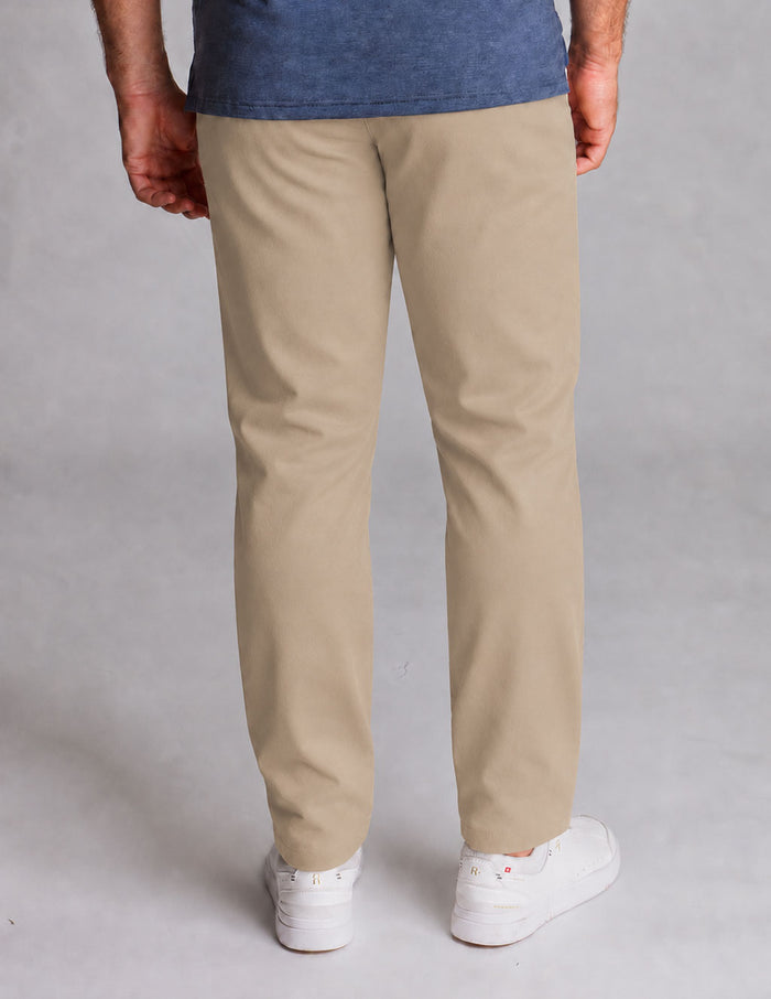 Loophole Chinos - Quicksand Khaki - Classic Fit (The Jeff Pesos)
