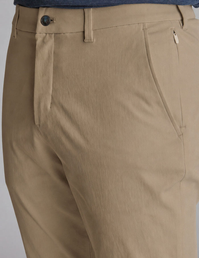 Loophole Chinos - Quicksand Khaki - Slim Fit (The Jeff Pesos)