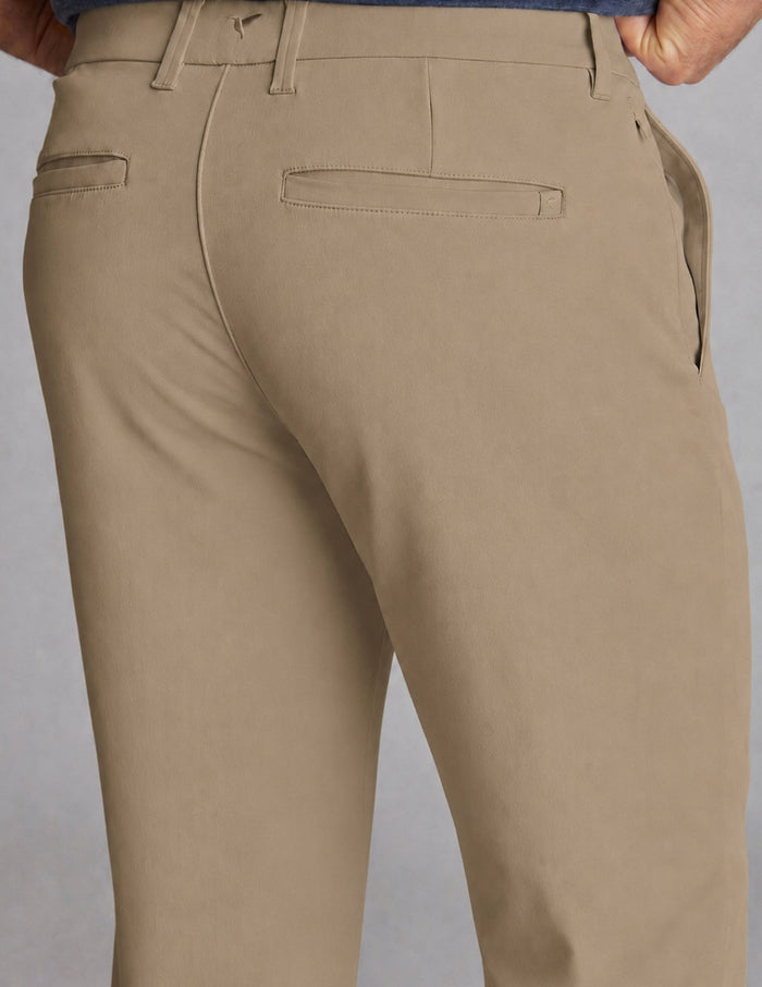 Loophole Chinos - Quicksand Khaki - Slim Fit (The Jeff Pesos)