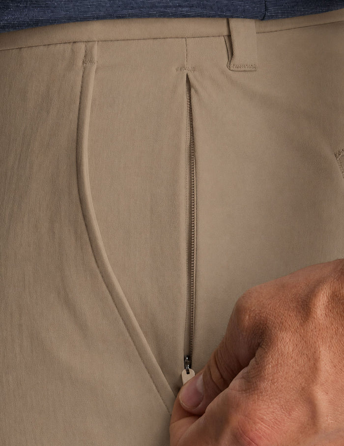 Loophole Chinos - Quicksand Khaki - Slim Fit (The Jeff Pesos)