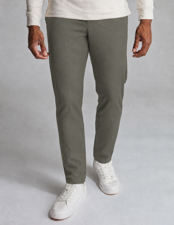 Loophole Chinos - Stealth Olive - Slim Fit (The Board Observers)