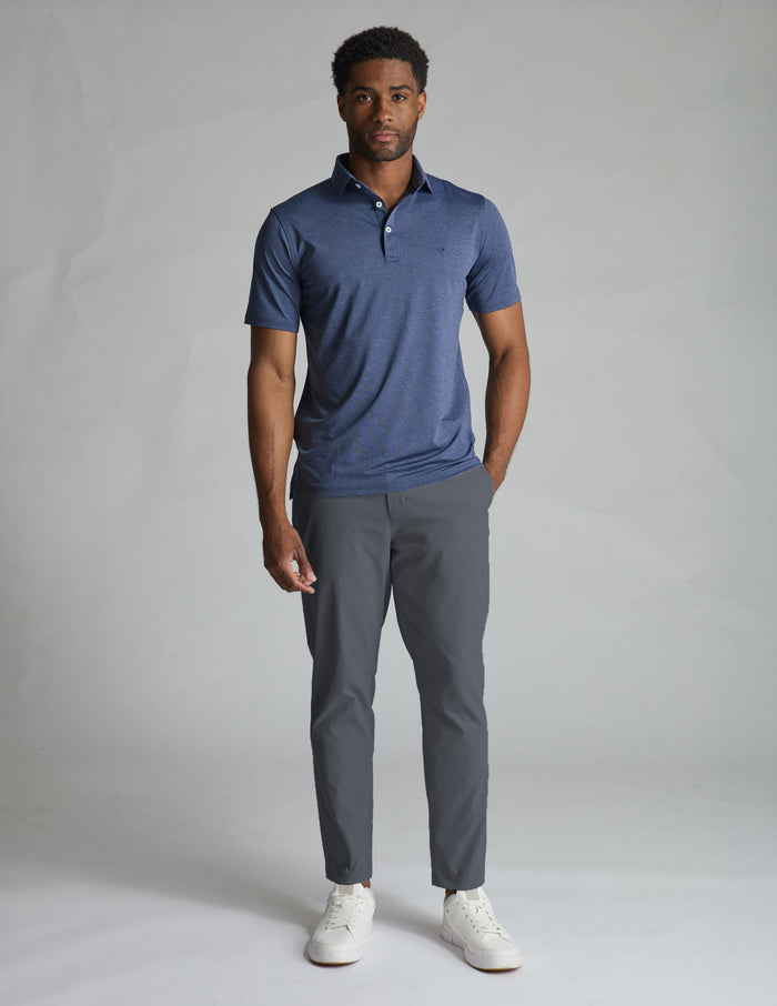 Loophole Chinos - Zero-G Graphite - Slim Fit (The Hands-Off Honchos)
